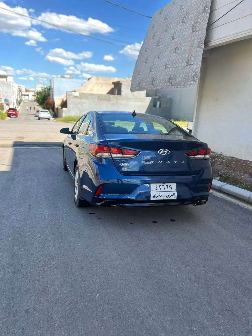 سوناتا 2018 سبورتي 
كير مكينه بشرتن مكينه نه فه بويه 
50 هزارا ريفه جويه 
ايك قطعه صبغ بي داخلي و بي ارباك 
سعر 105 
*********** زاخو, دهوك
