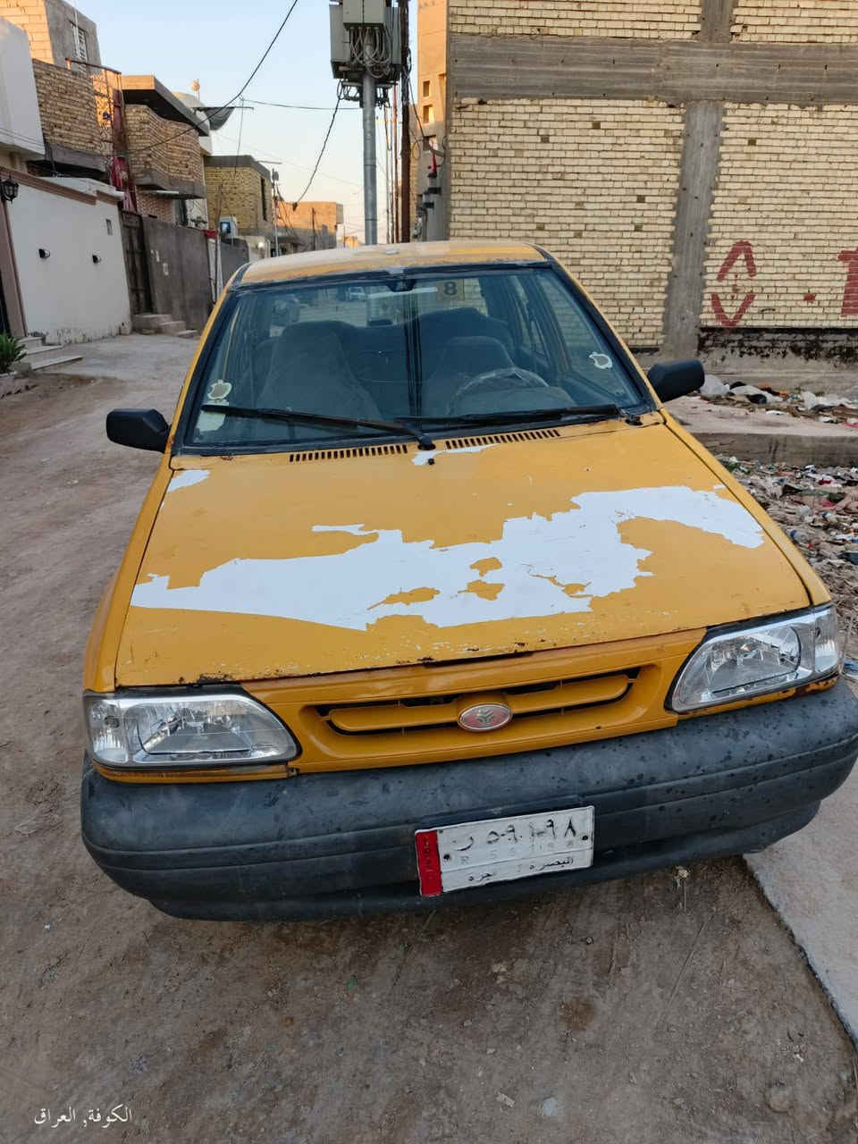 السلام عليكم سايبة موديل 2009 مكينة وكير خير من الله  السعر 10 وبيهه مجال
مكاني كوفه 
***********
