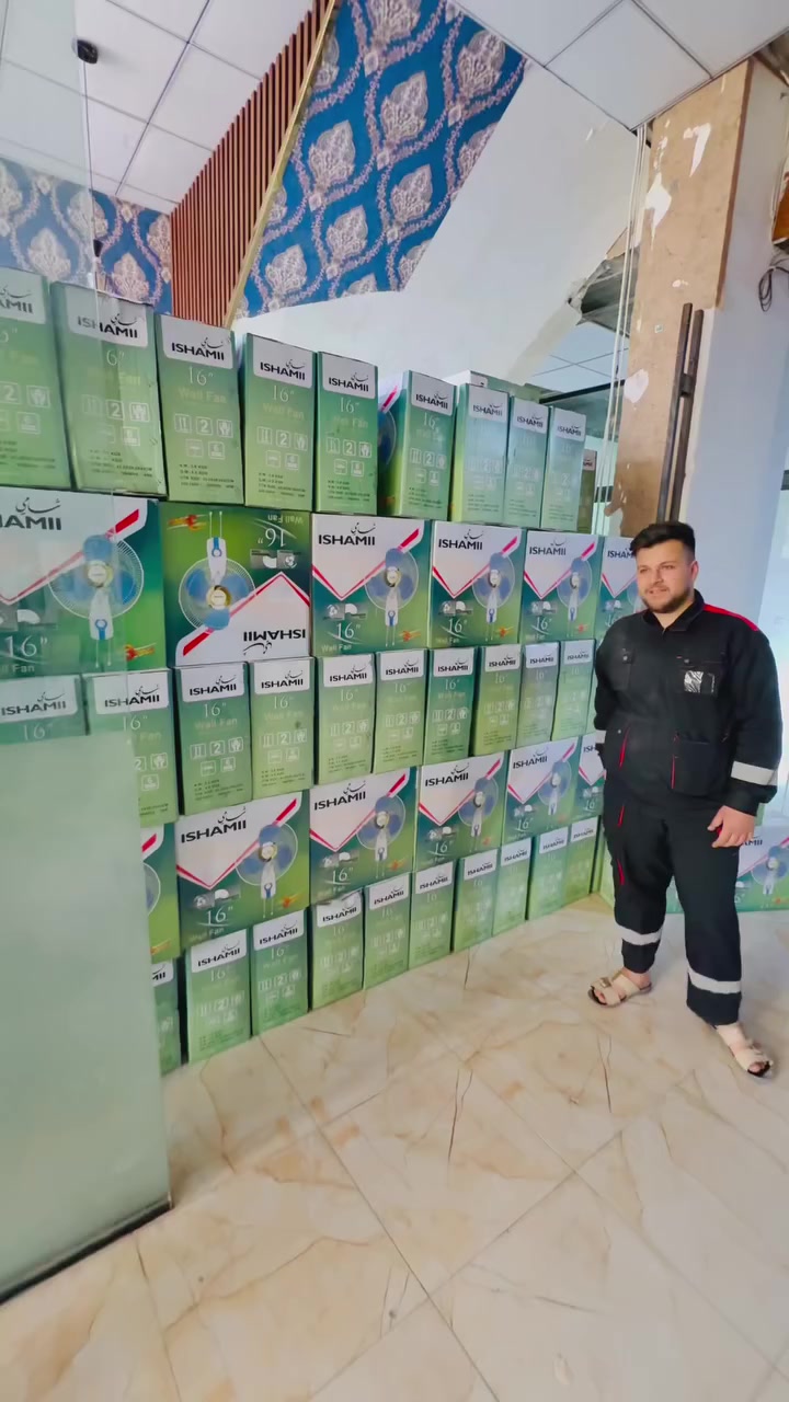 🔥🔥عروض اليوم عن مروحة شامي جداري 🔥🔥

فقط سعرها 20 الف 

💰 أسعارنه جمله ومنافسة
💳 تقسيط متوفر على ماستر كارد مصرف الرافدين لمدة 18 أشهر – استقطاع إلكتروني مريح

للحجز والاستفسار مراسلة الصفحة او على الارقام 
***********

🚚 توصيل متوفر لجميع محافظات العراق 
📍 العنوان: تكريت  – شارع الزهور  – مقابل جامع الفاروق
