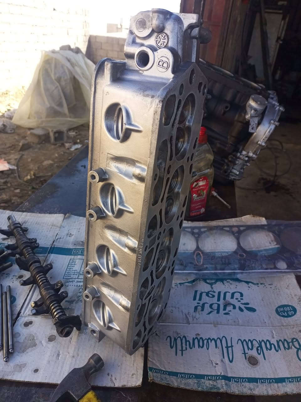 للبيع محرك 4y ستندر فتون تجفيت عام السعر ٤٥٠ الف مع البديل العنوان بغداد نهروان ***********
