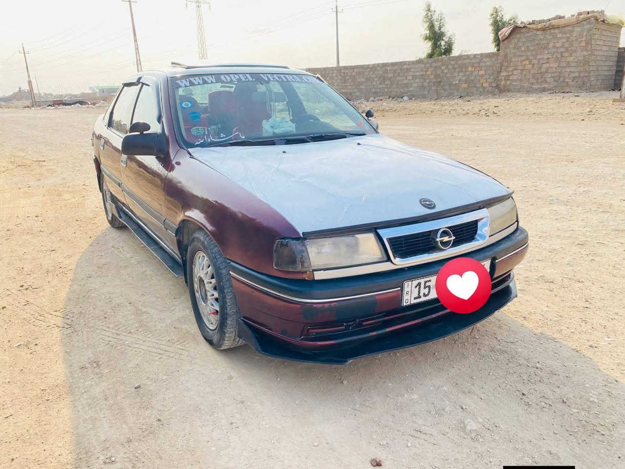 السلام عليكم
أوبل فكترا موديل 92

بأسمي شرط التحويل 

محرك (2000)

السعر/37  وبيها مجال

رقم الهاتف

***********
