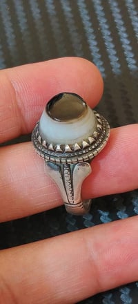 جزع بقري • خاتم • مقاس ٢١