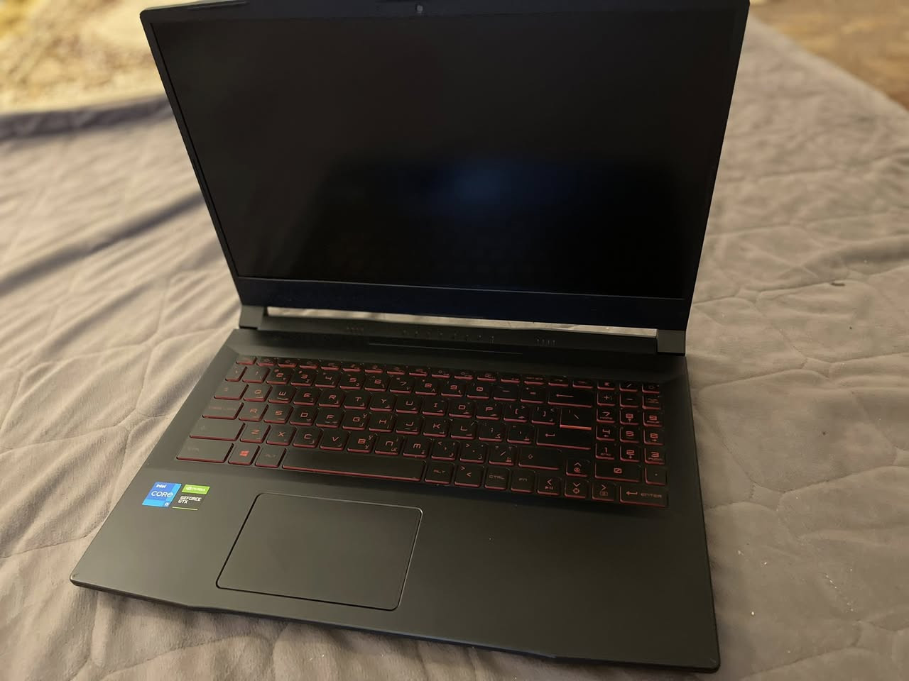Msi gf66 katana
I5-11400h

GTX1650 4g

Ram 16

Ssd 500

Display 144hz

Keyboard red neon 

ملاحظة اللابتوب بيه خدوش بالظهر بسيطة والبطارية تحتاج تبديل فقط وشغال على شاحنه والباقي بحالة جيدة 

مكاني بغداد 

***********
