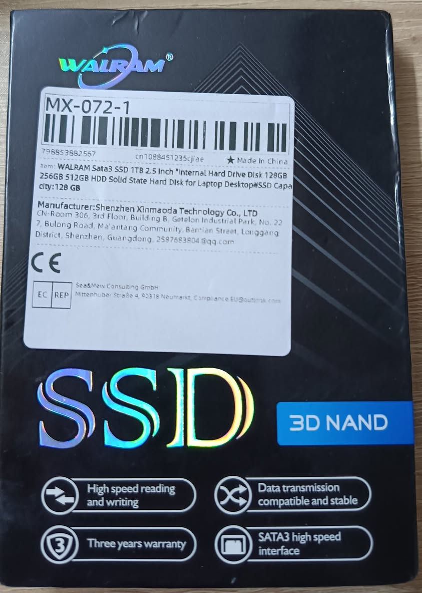 السلام عليكم يتوفر قطع حاسوب.
1 الفا وافي تدعم مونتر مود والحقن.

2 وافي خارجي تدعم نظام لنكس بمدى 300 متر.

3 هارد 128 SSD کیكا نوعية ممتازة

4 راك هارد 2.M الحديث لل usb

5/ ادبتر داخلي لل Usb3 و منفذ C


**إذا كنت صاحب هذا الإعلان وتريد حذفه لأي سبب، رجاءا أرسل رسالة إلى الدعم الفني**