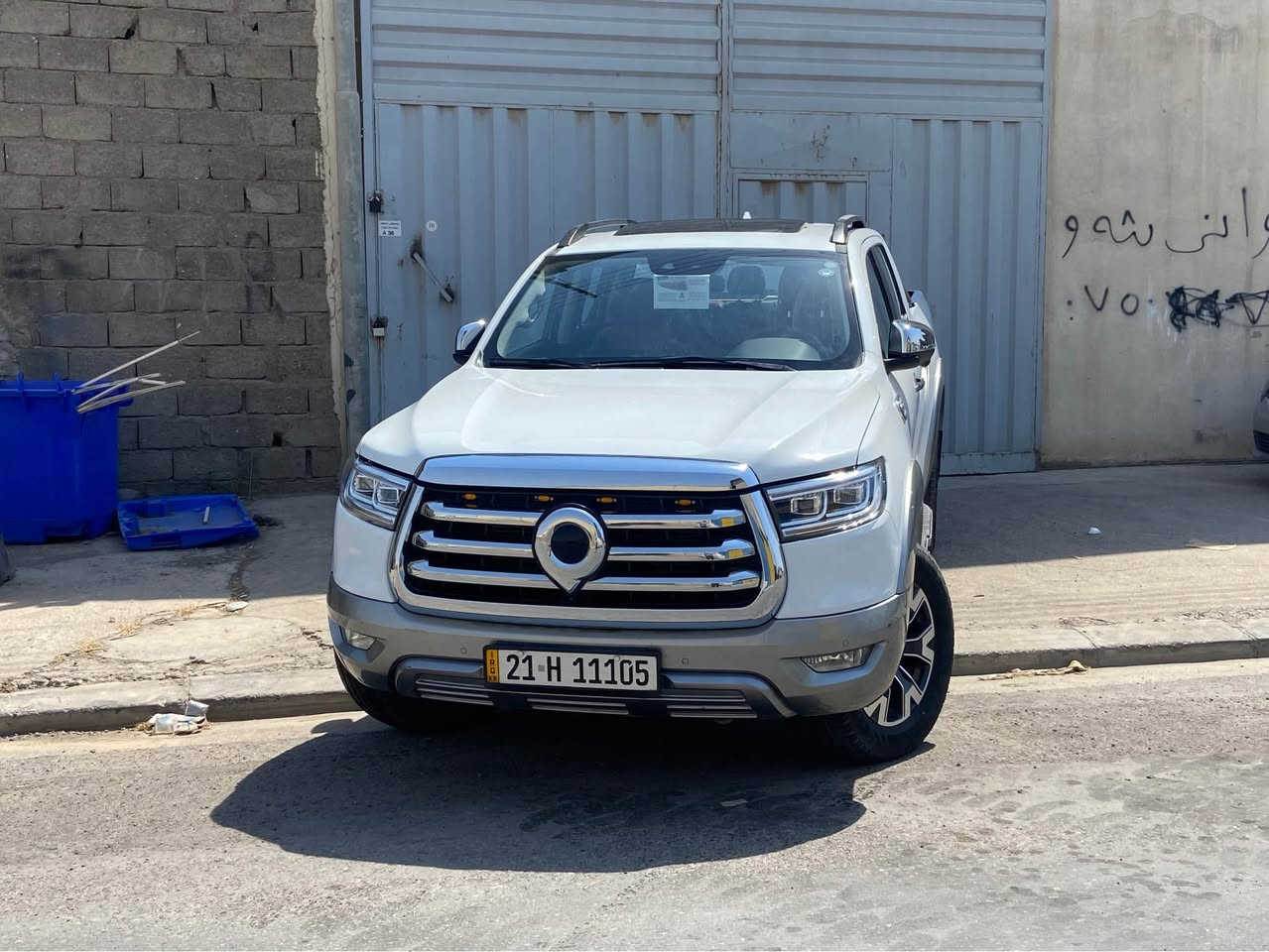 GWM POER 2021  فول موسةفات توزيك ساردي هةية لة وينةكة ديارة  سعر 175 ورةقة توزيك مجال 
ژمارة  *********** أربيل, العراق
