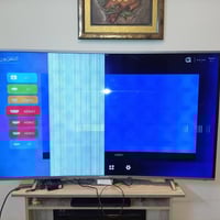 شاشة جنرال كروب 4k حجم ٦٥ مقوس بية نت فجئة صارت هيج للبيع سعر ١٠٠ الف ...