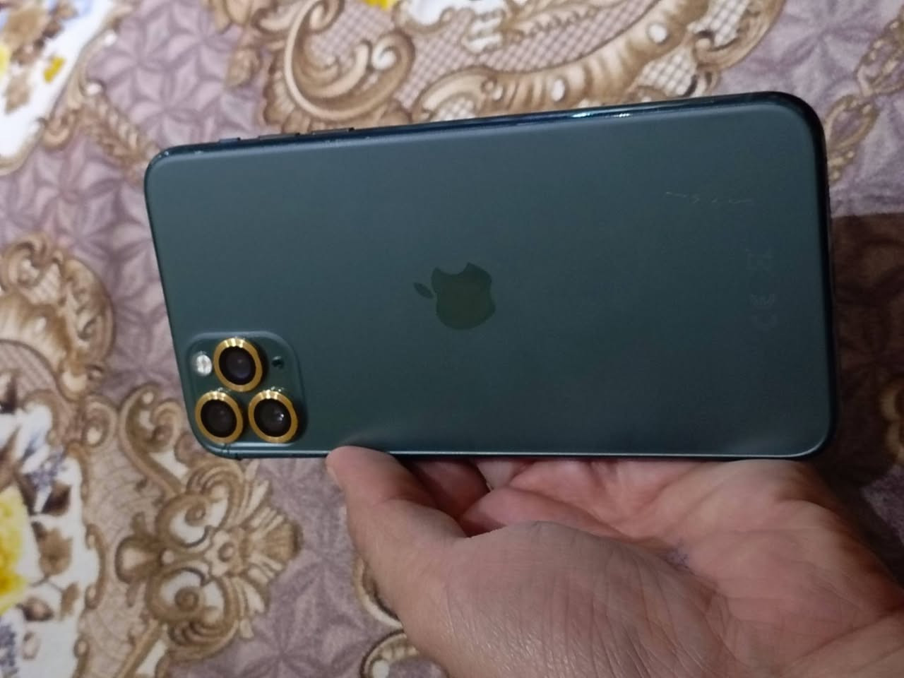 للبيع موبايل ايفون 11برو ماكس 
بطاريه 97 مبدله اصليه وكاله 
وشاشه اصليه وكاله 
ذاكره 256 السعر 250 المكان رمادي التأميم الشراي يتفضل خاص


**إذا كنت صاحب هذا الإعلان وتريد حذفه لأي سبب، رجاءا أرسل رسالة إلى الدعم الفني**