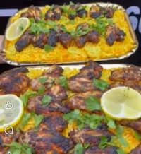 متوفر اليوم • مندي دجاج • تمن مع اجنحه