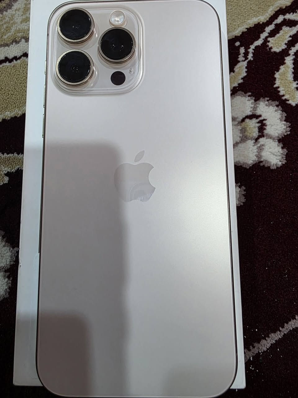 ايفون 16 ابرو ماكس شرق الوسط لون مميز شريحه وحده بعده تحت الضمان ABM بطاريه 100 دورات 55 السعر مليون 550 بصره شط العرب رقم صاحب الجهاز *********** يوجد وتساب
