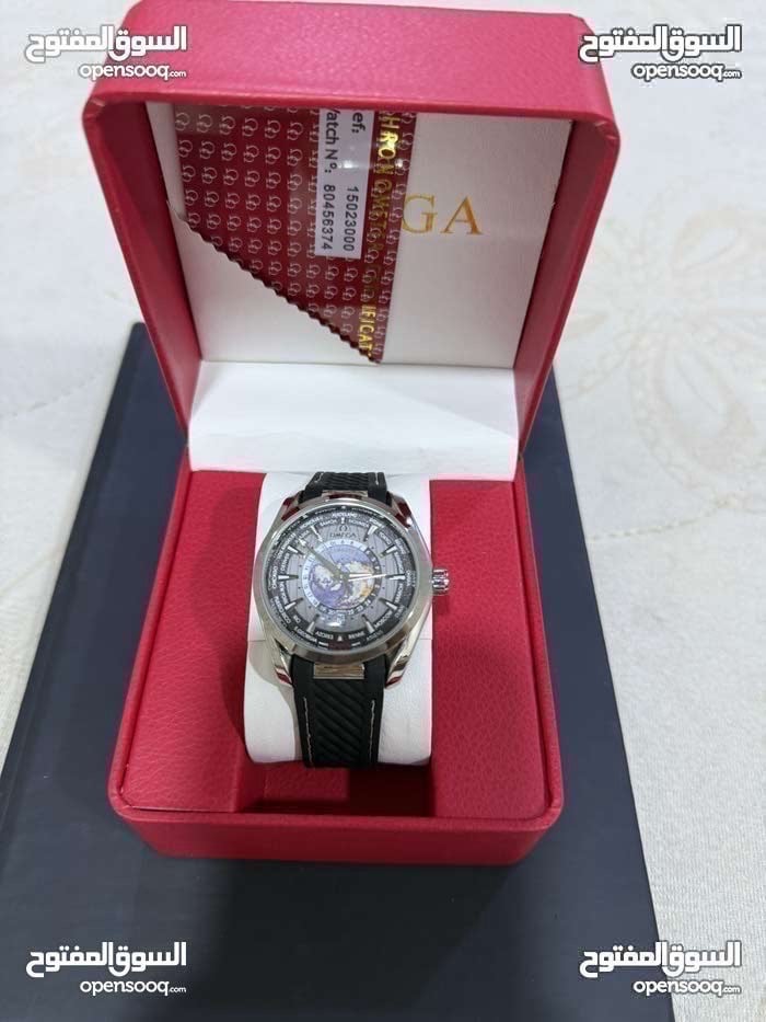 ساعات عدد 3 جديدات ملبوسات كم مره اوميكا وتيسوت وتايم ستار كوبي ماستر درجه اولى شرط مع العلب الاصليه 125 الف بصره ***********