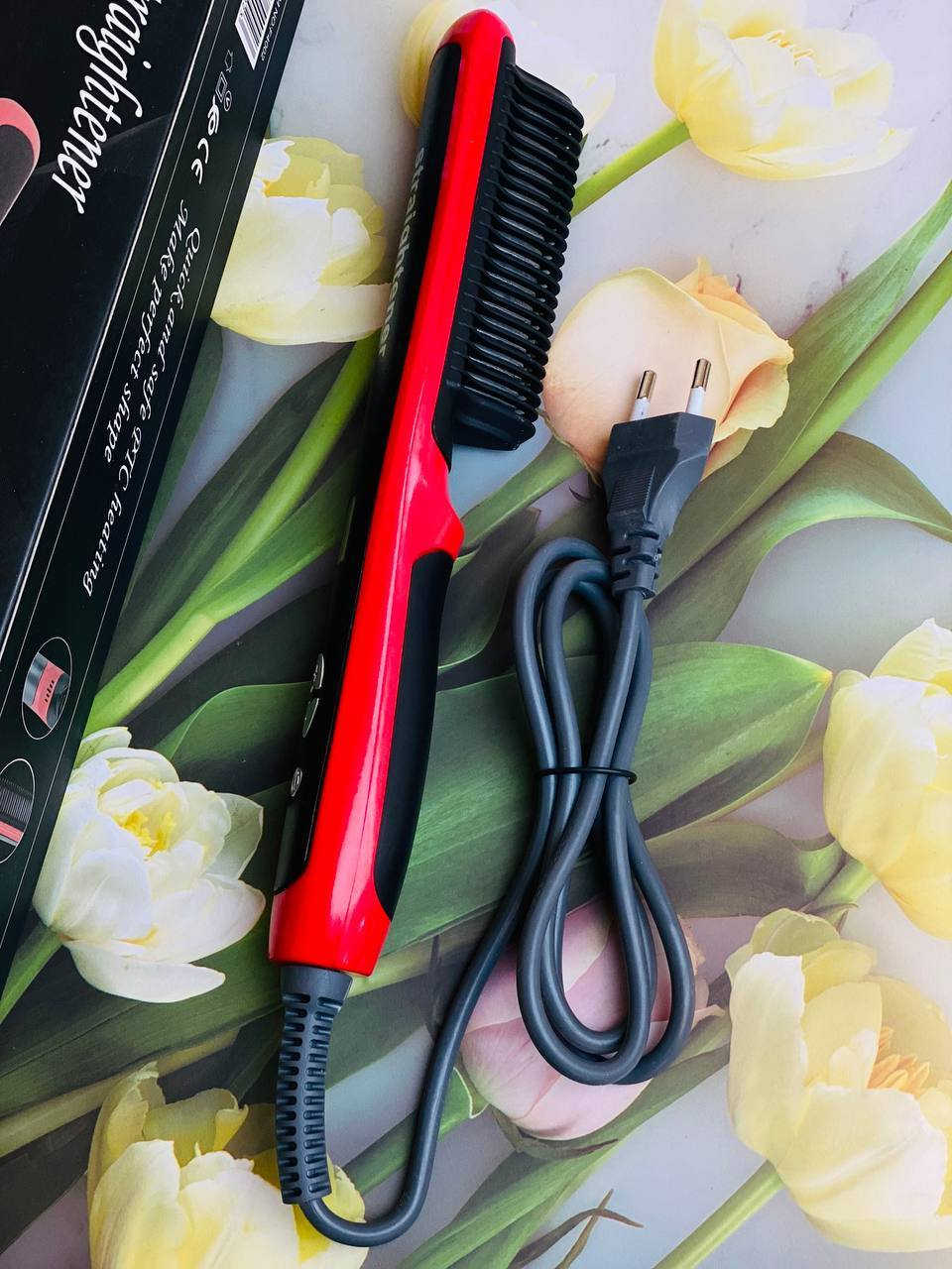 فرشاة حرارية لتمليس الشعر 🔥
تتميز بطلاء سيراميك التورمالين لشعر لامع وناعم. 😍

تستخدم تقنية ThermoProtect لضمان درجة حرارة ثابتة وحماية الشعر من الحرارة الزائدة. 
تحتوي على 5 مستويات لدرجة الحرارة (170 درجة مئوية و 230 درجة مئوية). ✔️

تصميم ثلاثي الشعيرات لفك تشابك الشعر بلطف وحماية فروة الرأس من الحرارة.👌

يوجد توصيل جميع المحافظات العراق


**إذا كنت صاحب هذا الإعلان وتريد حذفه لأي سبب، رجاءا أرسل رسالة إلى الدعم الفني**