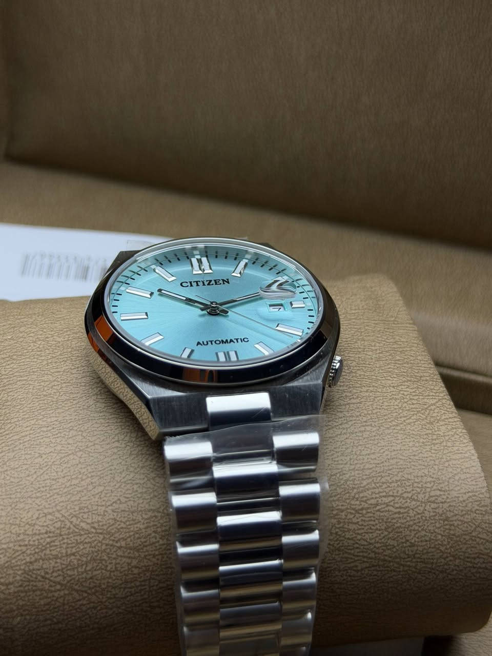 CITIZEN 
اصلي وكالة 
بدون مرفقات
ماكنة اوتماتيك كشف مختم Citizen 
نافذ شهري  
مينا مميزة تيفاني 
ارقام واميال لامينوس بالكامل 
ستانلس ستيل بالكامل 
جام زفير كرستال مقاومة للخدش 
مقاومة للماء 50 متر 
مختم بالقفل والظهر والزمبلك 

السعر مناسب جداً للمهتمين 🔥

JSJPkunYuGLiqyJdsV


**إذا كنت صاحب هذا الإعلان وتريد حذفه لأي سبب، رجاءا أرسل رسالة إلى الدعم الفني**