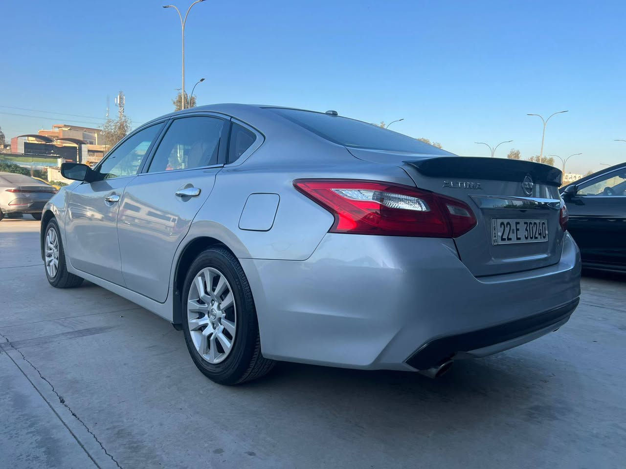 $$108
***********
نيسان التيما موديل 2016 مواصفات sv بصمه تحكمات سترين شاشه كاميرا ضرر بوند امريكي وبلعراق صفحه بدون دواخل  طخم امامي خلفي جديد رقم سنويه وهزه جديد
