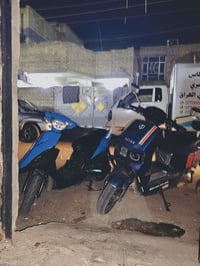 اخوان هاي صور الدراجة للبيع وصور الاضرار ولماشة معووجة عواج خفيف  سعره...