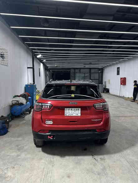 السلام عليكم…للبيع‼️
Jeep Compass 2021⭐️4X4

مكينة 2.400 

فئة تريل هوك رقم بغداد تو كلر اسود واحمر
سيارة نظيفة جدآ على ايدي صار سنتين ونص 
مابيها نقص ماكو اي كلوب بدشبول مشتغل..
مواصفات فئة لتريل هوك المعروفة 

بصمة تشغيل 

بصمة ابواب وصندوق 

تحكم ستيرن

كروز سرعه

تحديد مسار

شاشه كبيرة كاربلي

رادار 

نقطه عمياء 

كشن كهرباء 

كشنات تدفئة 

أوتو ستوب

لايتات لبجم بلكامل زنون ابيض

كشنات جلد 

مرايه تعتيم تلقائي

5وضعيات قيادة

كير 9 نمر 

دفع رباعي 

تشغيل عن بعد

تبريد منفصل

سستم صوت 6 سماعات

جام اوتو

تبريد قطعتين

وبعد هواي مواصفات 

✨سيارة جاهزه ونصبتها حلوة دهن أصلي.مبدل دهن كير قبل فترة بطاريات جدد تايرات وصدر جدد بدون حادث تقريرها شغب تخريب بدون ضربه
موضح بلصور فقط بيها رشات صبغ وبارد بدون معجون ماشية 56miحقيقي وسيارة جديدة جدآ بلعافيه على لياخذها🤍

للتواصل 
*********** مكانها بغداد
