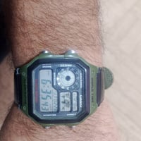 كاسيو AE-1200WH • ساعة عسكرية • مقاوم ماء 100م