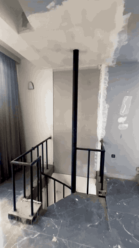 تصنيع وتركيب درج حديد مودرن كافة القياسات والموديلات العصرية الحديثة ا...