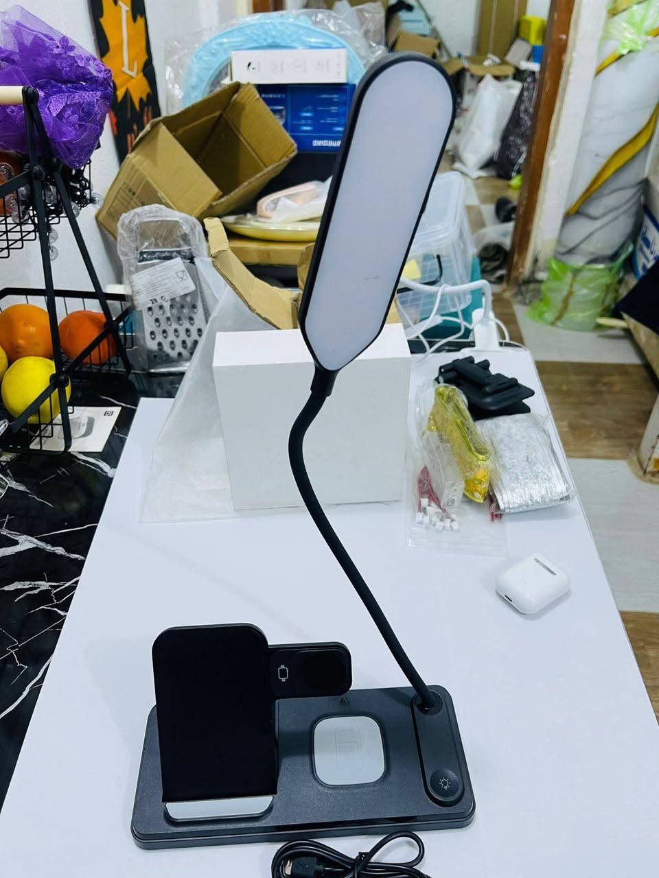 تيلام قراصه نوعيه جيده اضاءه قويه ومتوسطة وخافته ولد ابيض واصفر  7000

تيبلام وشاحنه وايرلس ستاند موبايل مع شاحنه ساعه سمارت ذكيه بشكل جميل 
12000

يتوفر توصيل 
الي ياخذ ٤ قطع فما فوق التوصيل مجاني


**إذا كنت صاحب هذا الإعلان وتريد حذفه لأي سبب، رجاءا أرسل رسالة إلى الدعم الفني**