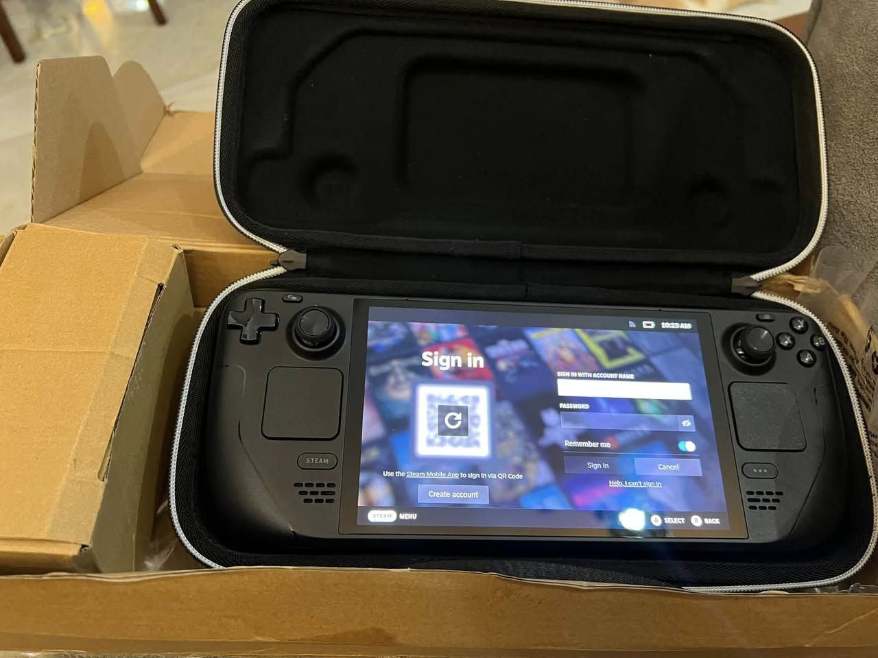 Steam deck OLED  512gb جديد توي فتحته
السعر : 850 الف 
للعلم جاي ينباع مليون وميه


**إذا كنت صاحب هذا الإعلان وتريد حذفه لأي سبب، رجاءا أرسل رسالة إلى الدعم الفني**