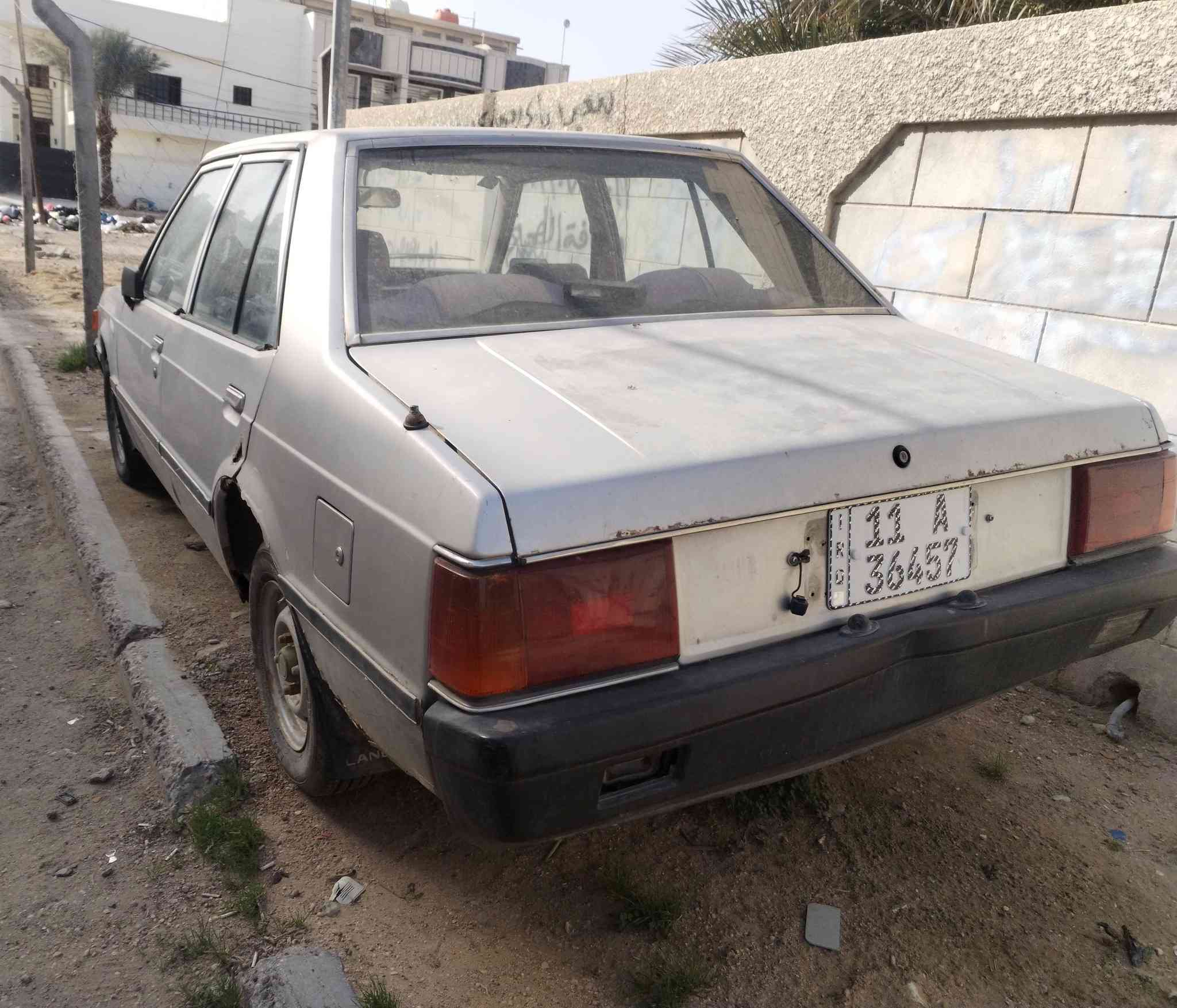 متسبيشي لانسر 1982
گير ومحرك بلادي محرك 1.4-
گير عادي -
ستيرن عادي-
السيارة عظمتها حلوة -
بيها خياسات لازم تتصلح -
تخم تاير جديد-
باتري جديد-
غرفتها نظيفه -
رقم بغداد انگليزي بأسمي تحويل مباشر -
هزة جديدة -
سيارة اقتصادية وحلوة وكلشي بيها شغال -
مكاني بغداد حي الجهاد-
سعرها 30 وبيه مجال قليل-
للأستفسار /***********
