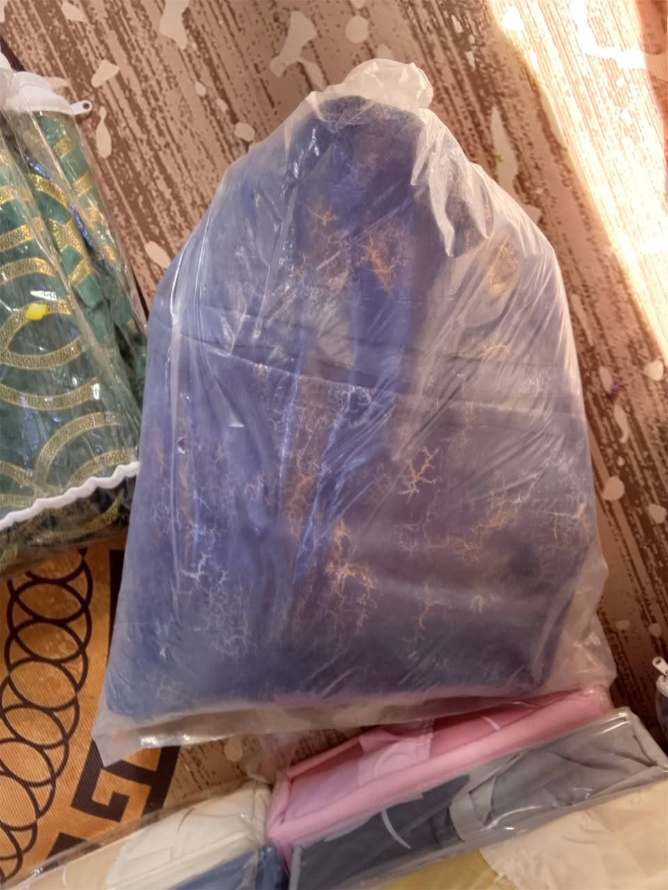 سلام وعليكم
عرض خاص
بردات مي ذهب سعر 15 الف
بردات بوهيمي 20 الف
نزلات جربايه نفرين 8 الف
نزلات نفرين 5 قطع 15 الف
توصيل مجاني ***********
الحجز وتساب العنوان الربعتلاف يم ضياء سنك
