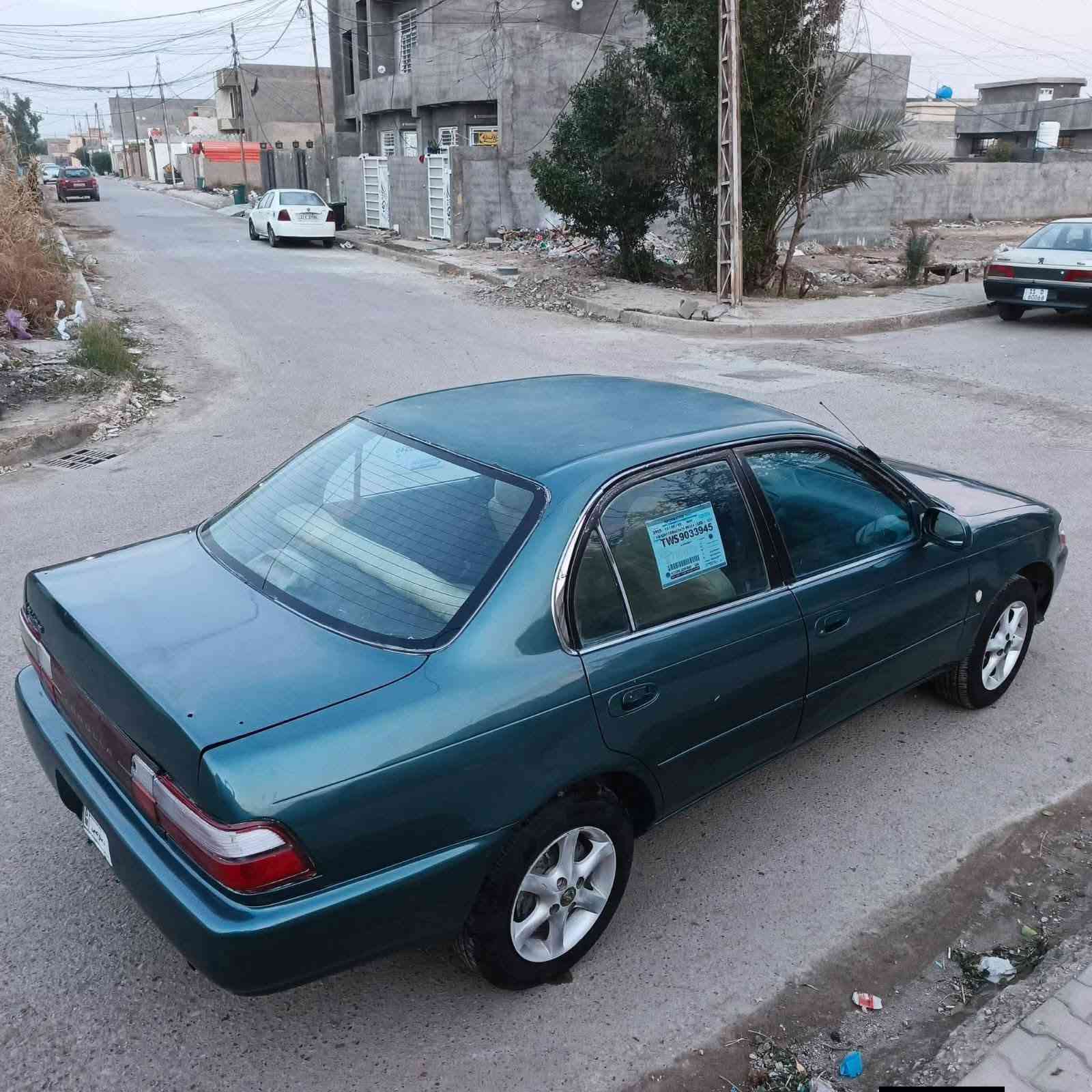 السلام عليكم ورحمة
كورلا موديل 95 كير ومكينة مكفولات السيارة مصبوغة حزام جمالية بيها طخة بسيطة
السيارة ترأيها وين ما تريد  سيارة نضيفة كلش للبيع
السعر 42 وبيها مجال 
السيارة بسمي  تحويل مباشر
***********
