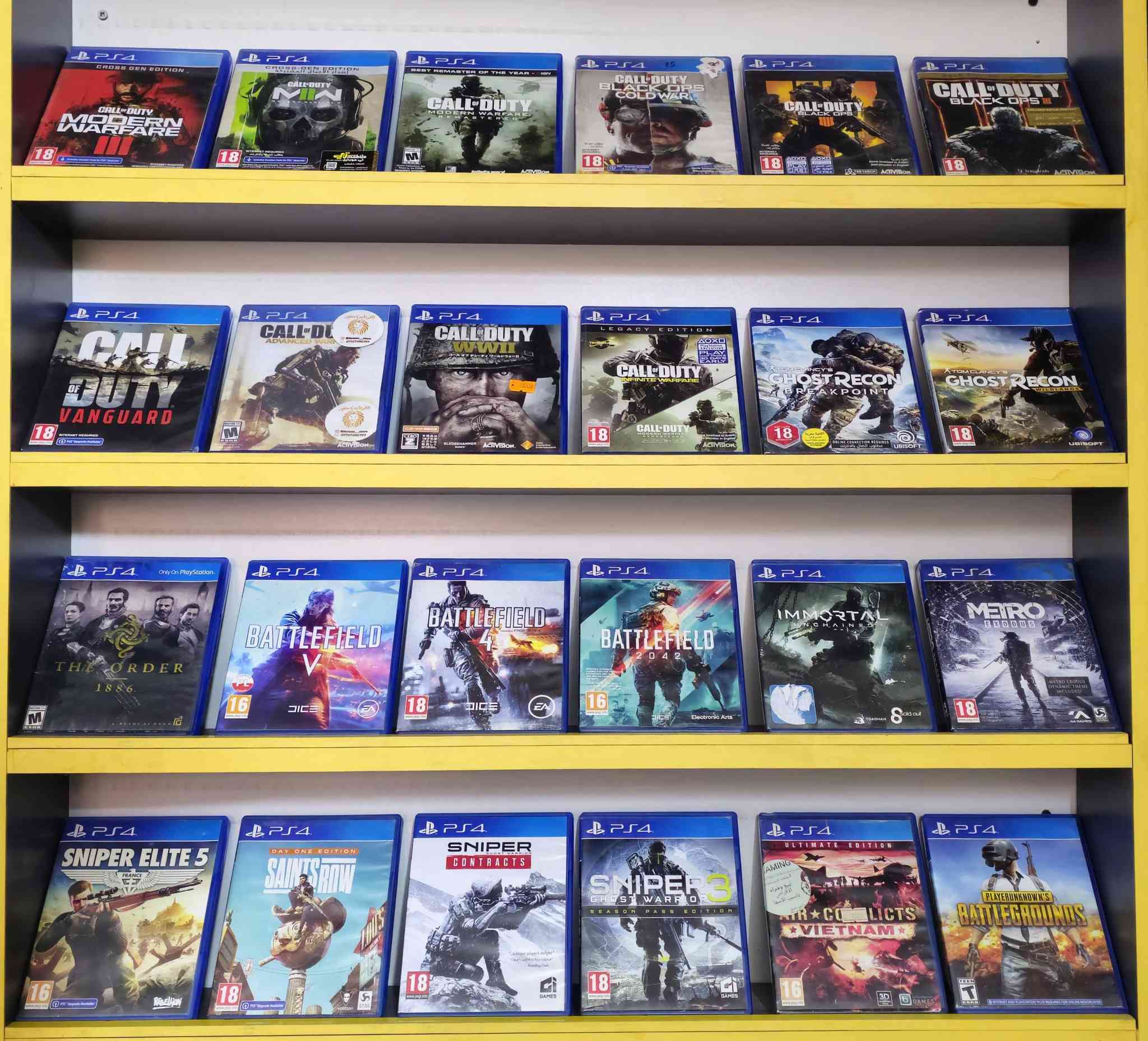 واتساب ***********
بيع + تبديل + شراء اقراص PS5-PS4
