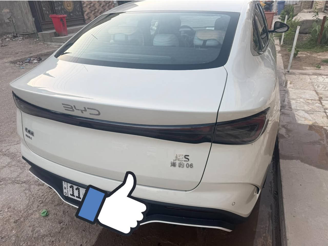 Byd seal 6   2025 للبيع
مرقم بغداد ماشية ١١ الف بيهه ضرر خفيف ما مصلح بالجاملغ الامامي وبيهه شخط بالجاملغ الخلفي مثل ما موضح بالصور 
السيارة فول بدون فتحة تحويل مباشر
 السعر ١٦٥ ورقة 

***********

