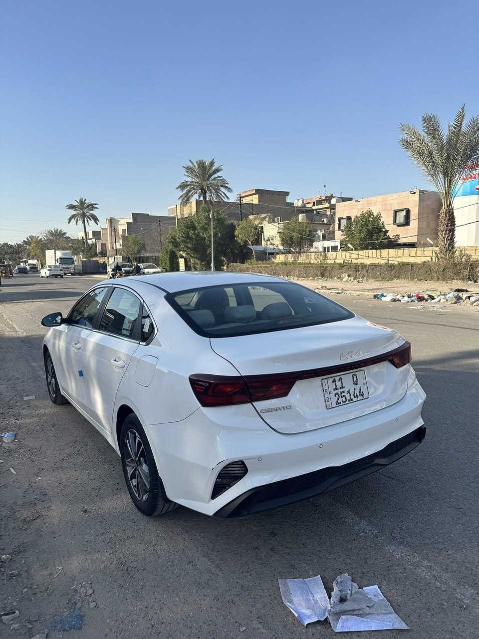 ‏كيا سيراتو موديل 24 مكفوله من الصبغ والبارد محرك 2000 فول السياره ضمان شركه دوليه بيها ضمان 3سنوات ونص وتبديل الدهن كله بالشركه مكان السياره بغداد البلديات السعر 188 شراي اتصل مامتواجد عالفيس الرقم شغال وباسمي تحويل ثاني يوم 
***********
