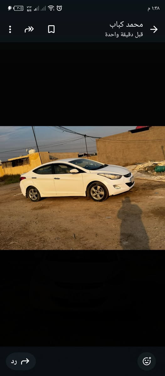 السلام عليكم النتره 2013 مكينه 1600رقمه بغداد الإنكليزي باسمي تحويل ثاني يوم سياره جاهزه من كليه نواحي  تدافئه تبريد ثلج دواخله كله مغلفه ونضيفه دوشمه جديد تخم تايرات جديد دشبول شاشه سوناره مرافق ويه الصوره سعر113بيه مجال حق الجيه فقط ***********
