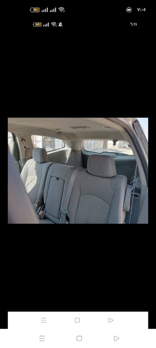 السلام عليكم ورحمة الله وبركاته سياره للبيع شوفر ترافرس وارد امريكي سبعه راكب موديل 2010 رقم بصره دولي السياره بأسمي مشروع وطني مكاني محافظة ميسان العمارة أبو رمانه السايدين محرك مكفول كير جيد بيه صفنه مرات احتمال فلتر الكير وسخ ترايك وين ما تريد باتري جديد دينمو جديد درايمات سطاب اكسن حداديه وصدر جيده قفل صندوق كهربائي جديد تبريد ثلج اطيك ضمان بس غاز بوري مكسور تلحمه وتخلي غاز فقط السعر 68 وبيهه مجال تحويل شوكت ما تريد وبالخدمه رقم الهاتف ***********
