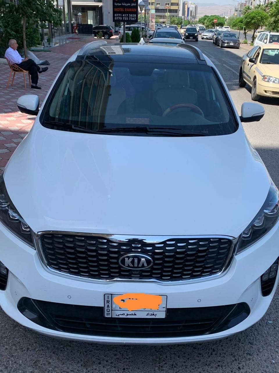 الـسـلام عـليـكـم
سـورنـتـو مـوديـل 2020 وراد خـلـيجـي رقـم بـغـداد مشروع وطني. 
اعـلـئ فـئـة فـوول مـواصـفـات
الـشـركة الـدولـيـة
كـفـالة عامة كـامـل مـلحـقـات الـسـيـارة
مـاشـية 28 الـف قابل للزيادة 
 مـكـاني كـربـلاء الـمـقدسـة 
الــسـعـر ٢٩٢ / 292
للــتــواصــل و الاســتــفــســار
***********
