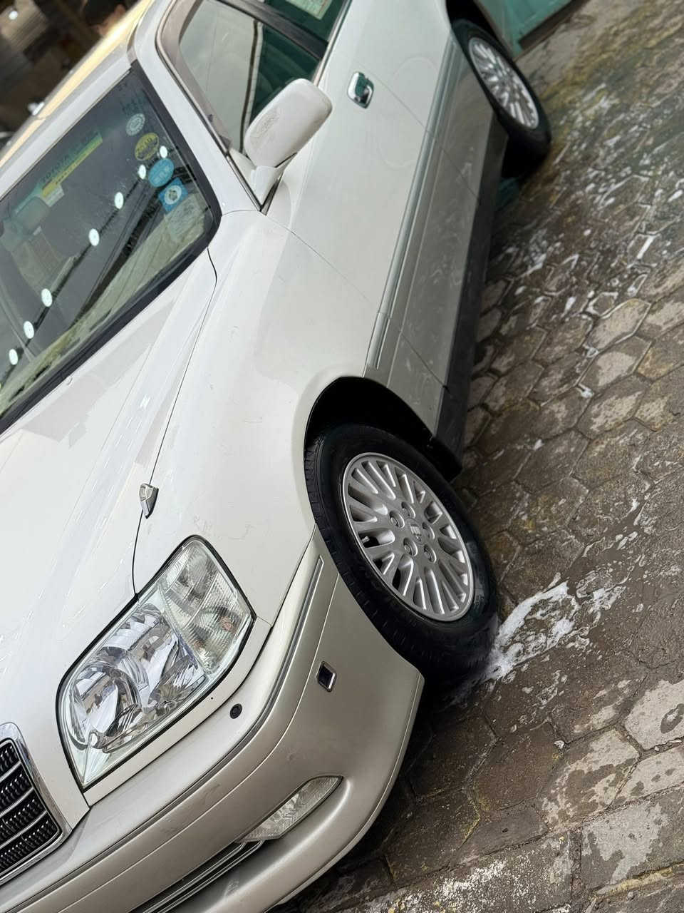 للبيع او مراوس 
ملكة محجل خضراوي 
٣ دكم اصل شاصي ٧٥
مدفوع كمرك باقي بس الرقم 
باسم شخص مو تاجر وكالة ثاني يوم 
كفالة من الكص والضربة القوية بيها جاملغ خلفي شبر تعديل
تحوير النجف فوك وجوه دشبول عارف العيساوي 
السعر ١١٠ بيها بسيط 
النجف الأشرف 

‭٠٧٨٢ ٥٤٣ ٤٢٦٩‬
