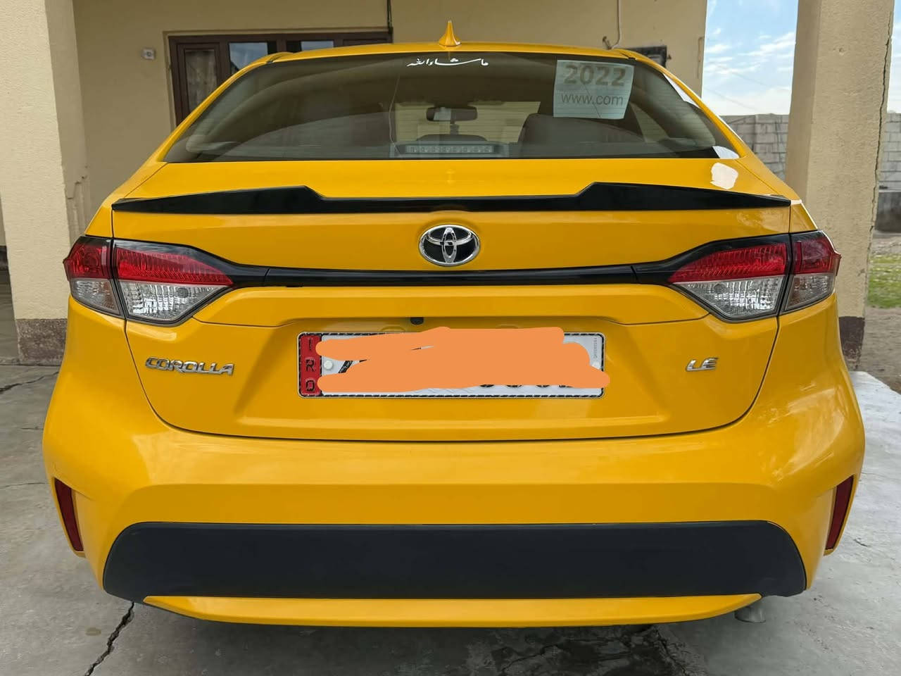 السلام عليكم
سيارة للبيع كورلا تكسي موديل 2022 رقم كركوك سنوية لحد 2029 شرط التحويل مواصفات Le بدون حادث فقط بونيد امبدل تجاري   منظومة غاز بيها
السعر المطلوب 175 وبيها مجال
مكان السيارة كركوك
للاسستفار الاتصال ***********
ملاحظة مكلف بالنشر اي استفسار اتصل على صاحبها
