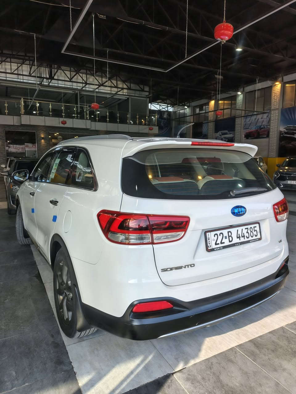 سيرنتو ١٧
محرك ٦ مامفتوح
فول مواصفات فقط بدون بانوراما 
ماشيه ١١٤
رقم اربيل هزه وسنويه جديد 
عنوان موصل
للاستفسار ***********
***********
