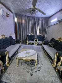 طقم كنب • جديد • مستخدم شهرين