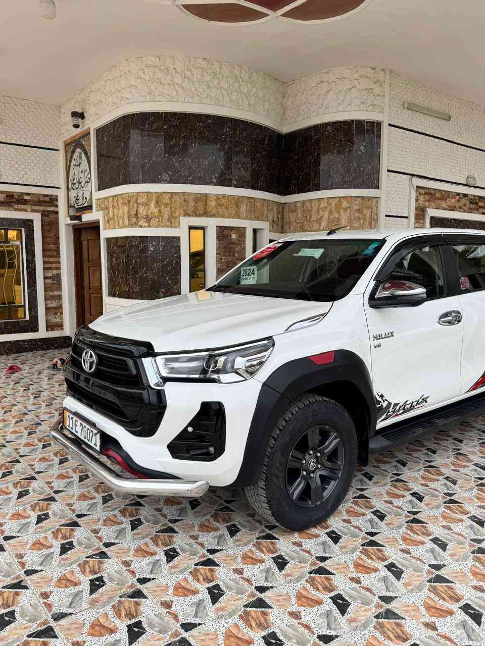 السلام عليكم
بيكم تيوتا هايلوكس فورويل
TRD ساز باب اول
موديل 2024
محرك 6 سلندر
 بيها بارد سونار موجود 
وشرط الفحص
ماشية 64 الف
قابل للزياده 
بعدها بضمان الشركة
رقم بغداد  
على وضع الشركه بعدها
مكان السياره بغداد جسر ديالى
السعر 355 
وبيه مجال الشراي 

للستفسار
***********
