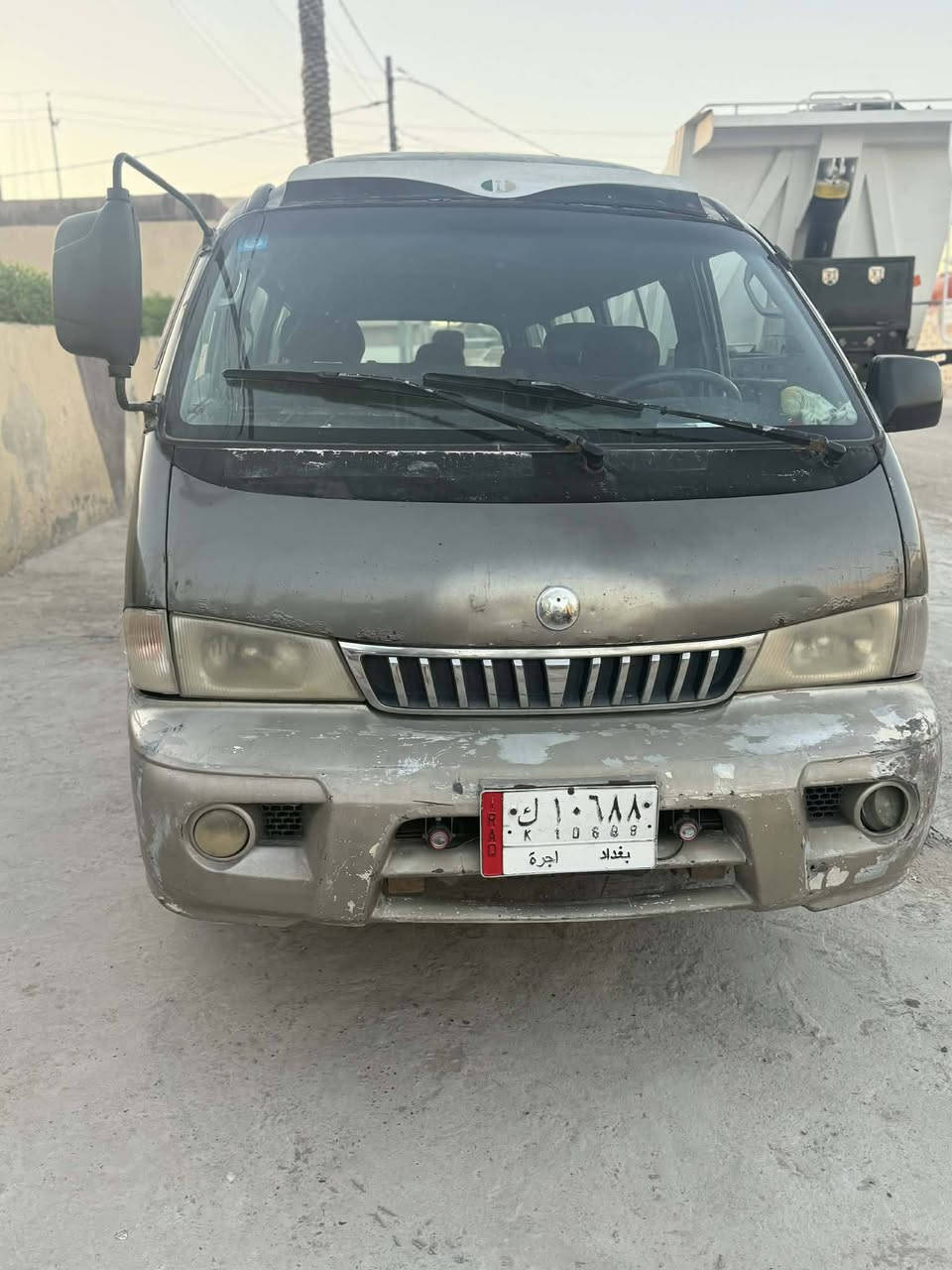 سلام عليكم للبيع فقط كيا بريجو 14راكب رقم بغداد بسمي سنويه مشروع وطني السياره صارلها عندي 10سنوات  محرك 3000 مكفول كير مكفول اكسن مكفول شواصي مكفوله السياره حلوه وناعمه صبغ حزام بدون قماره ماييها ضربه مااجاوب خاص ولا تعليق اتصل واني بخدمتك ‏ ‪***********‬‏ ابو فاروق السعر 87 بيها مجال
مكان السياره بابل ال سكندريه الحصوه 
سلام عليكم للبيع فقط كيا بريجو 14راكب رقم بغداد بسمي سنويه مشروع وطني السياره صارلها عندي 10سنوات  محرك 3000 مكفول كير مكفول اكسن مكفول شواصي مكفوله السياره حلوه وناعمه صبغ حزام بدون قماره ماييها ضربه مااجاوب خاص ولا تعليق اتصل واني بخدمتك ‏ ‪***********‬‏ ابو فاروق السعر 87 بيها مجال
