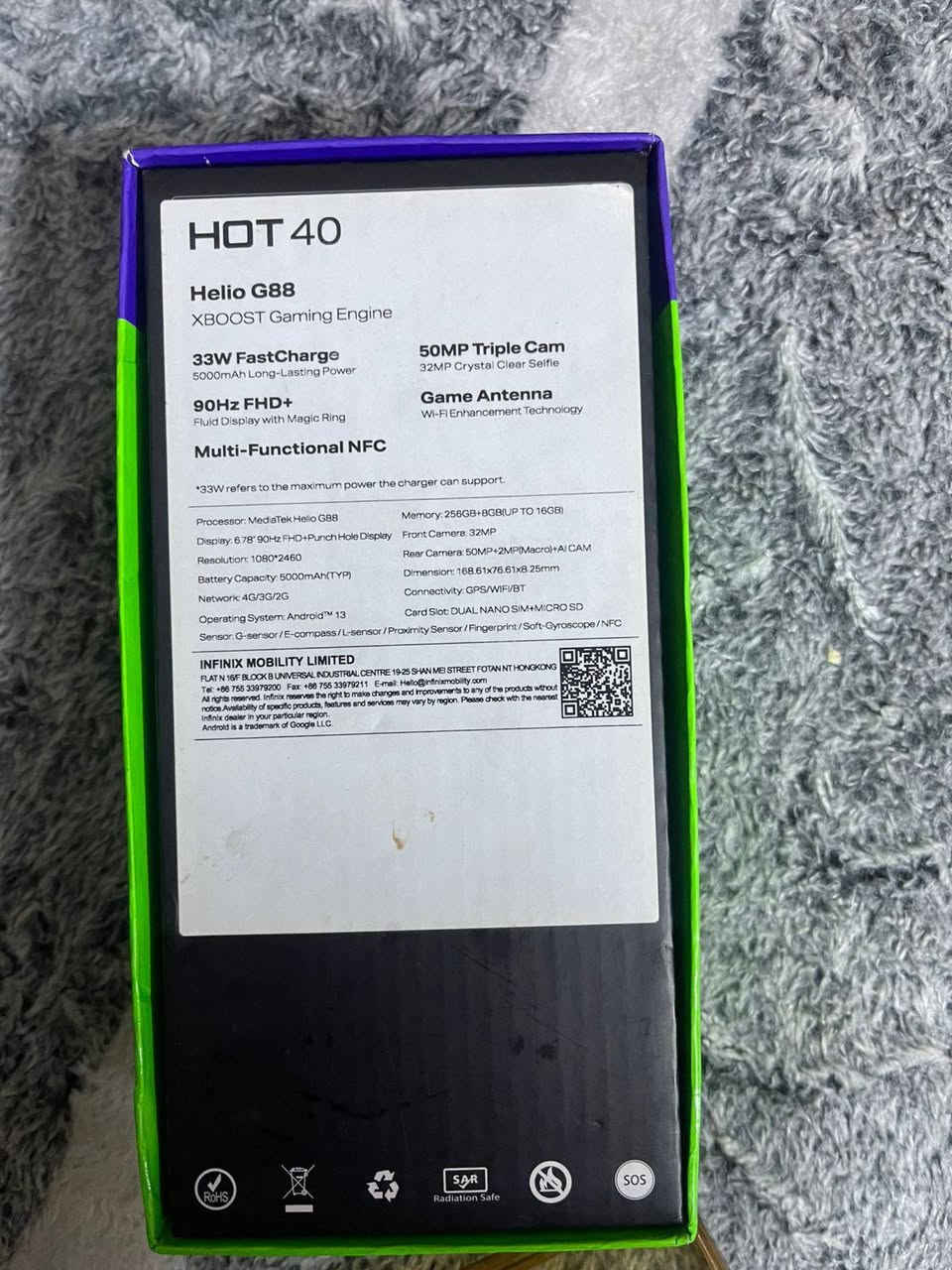 للبيع جهاز انفنكس هوت 40
بغداد حي القاهرة 

رقمي ***********
