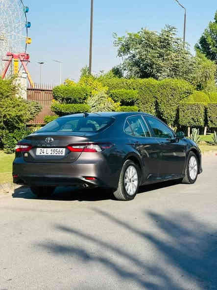 ***********
السلام عليكم.💯
كامري 2022 le 
وارد امريكي
اللون: رصاصي 
المحرك: 2500 cc✈️
عداد المسافة: 52 الف 
رقم دهوك تحويل ثاني يوم 
الضرر: قبق الصندوق فقط 
بچم كبس شركة بدون ايرباك
شاشة كبيرة اندرويد اوتو / كار بلي
ثلاث أنظمة قيادة eco, normal,sport 
لايتات زينون بلادي اوتو
رادار امامي
تحديد مسار، مانع تصادم، قيادة ذاتية
كروز مثبت سرعة
كشن السائق كهرباء
تخم تاير جديد 
سيارة جاهزة بدون اي نقص

مكان السيارة بغداد حي الجامعه

السعر 200$وبيها مجال
غير متواجد على مواقع التواصل الجتماعي
