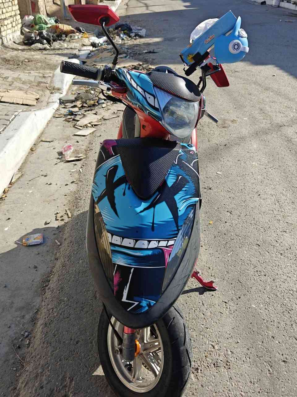 سلام عليكم شباب دراجه ماكس 120 للبيع
تزويد كله كدامكم السعر 900 بيه مجال قليل العنوان بغداد الحسينيه مال راشديه رقمي ‏‪0772 108 3538‬‏وتساب
