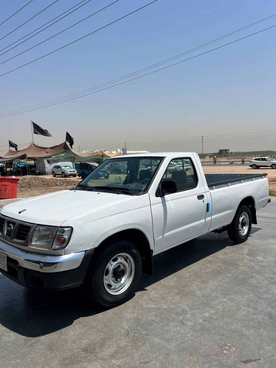 سلام عليكم بيكم نيسان للبيع موديل 2002 رقم رقم بابل مشروع وطني تحويل  ثاني يوم محرك كير اكسن مكفولات شاصي مكفول تخم تاير جواه جديد صدر جديد تبريد ثلج ويه السويج الكشر مكفول من ضربه فقط مكانات بلبدي صبغ اثر تكشير صبغ للاستفسار *********** /*********** /العنوان واسط الصويره
