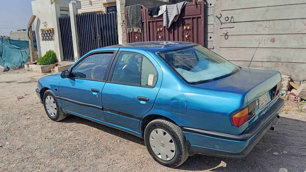 نيسان بريمره حجم 16 سياره حيل نضيفه مابيه طخ فقط صبغ جماليه غرفته جديده بلادي موديل 1993 تحويل ثاني يوم مشروع وطني سعر 30 بي مجال شويه ***********
