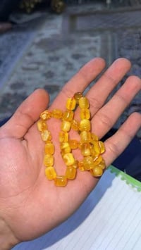 البيع سبحه كهرب بولوني حر شاهد استندر الوزن 22غرام سبحةة كفية سوبر جما...