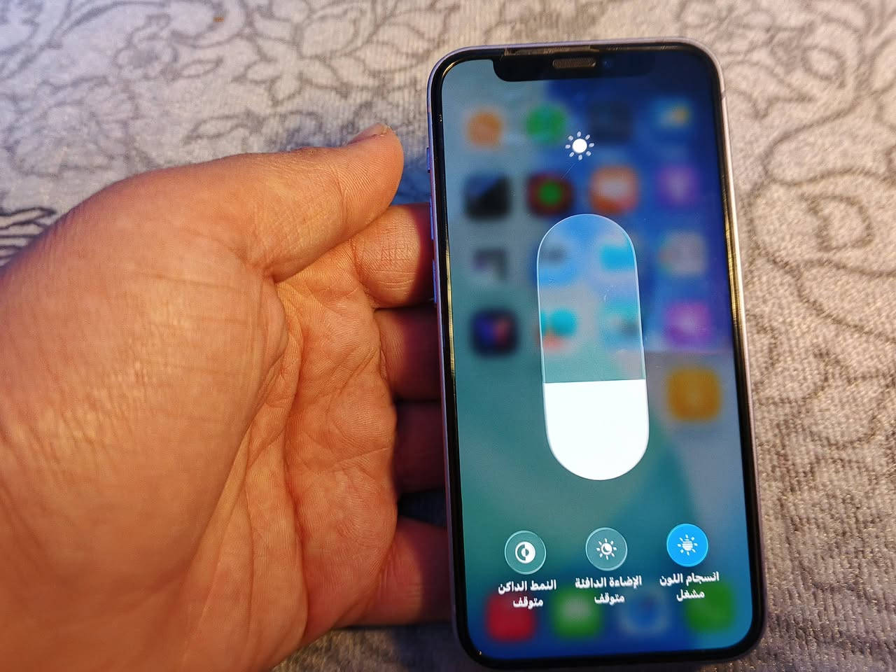 سلام عليكم ايفون 12 للبيع جهاز مكفول كفالة عامة ما مفتوح الجهاز بطاريه 75 السعر 275 او بي مجال ***********
