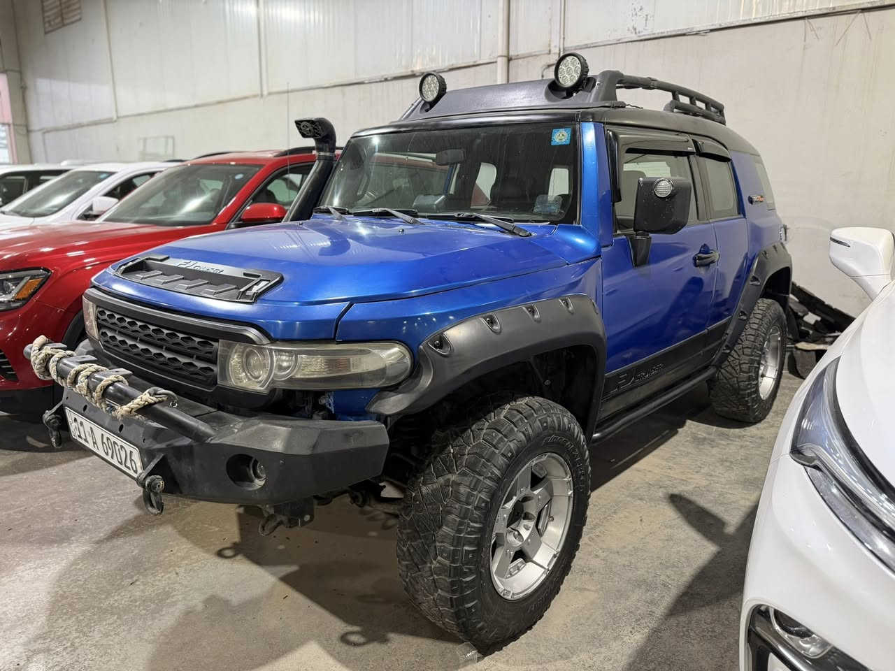 للبيع FJ كروزر
موديل 2007 
حادث جاملغ ليبل واحد 
مصبوغه عام للجماليه 
السياره جاهزه 
السعر 140 
موقع البياع 
***********
***********
