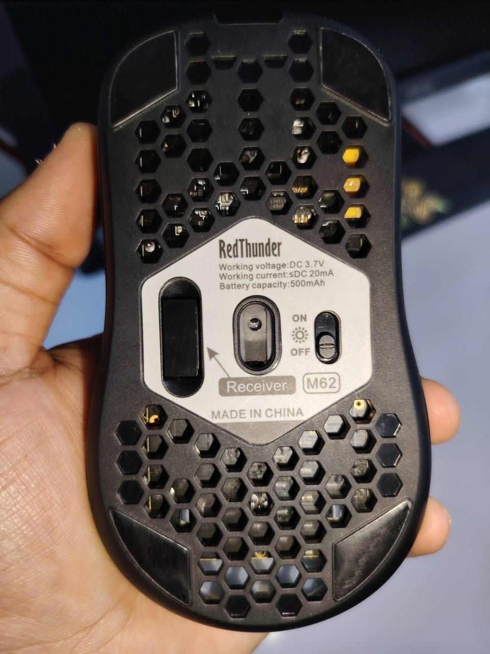 كيبورد ميكانيكي ريتندر 60%
السلام عليكم كيبورد ميكانيك ريدتندر واير ليس الوان RGP
شحن وشحنه يطول هواي مع الماوس 
قيمو بالي يرضي الله مكاني بغداد وعدي توصيل


**إذا كنت صاحب هذا الإعلان وتريد حذفه لأي سبب، رجاءا أرسل رسالة إلى الدعم الفني**