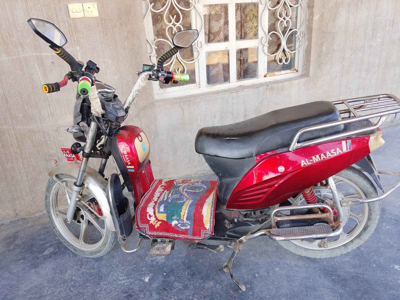 موطور شحن الماسة للبيع السعر 350 وبي مجال 
بطاريات صار 10 ايام من شادهن 
مكاني الكرمه ***********
