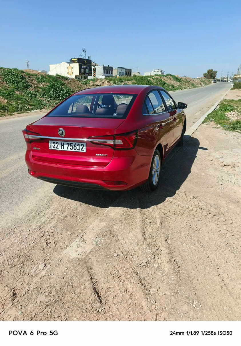 Mg5 2022 سيارةي
سيارةيةكي زور پاك ماوةتةوة بى سبوغ بئ تعديل بئ شخوت خليجيه مكينة مرغوب سيعري 92وةرةقة و مجال بصمة شاشةي گةورة موبايل سيارةكة 100هةزار رويشتية 
***********واتس اب وتيل
***********
*********** أربيل, العراق
