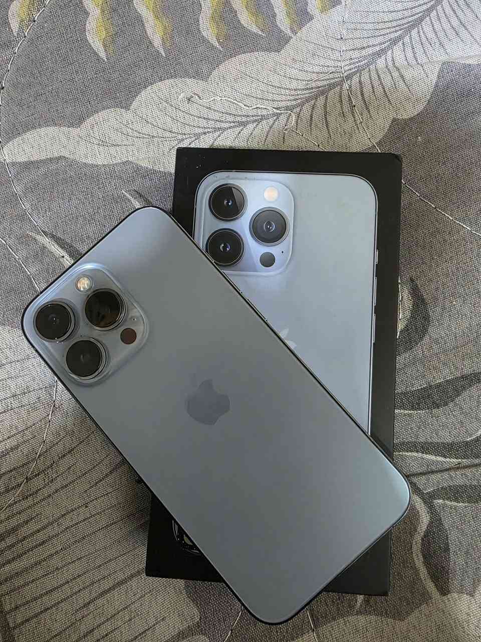السلام عليكم 

ايفون 13 برو فقط برو مو ماكس 

ذاكرة 256 
بطارية 87%
كامل ملحقات 
نسخة ZA دبل شريحة ركززز دبل شريحة مو تك شريحة 
نظافة 99% جهاز بلادي مامبدل بي اي شيء 

السعر 570 الف مكاني بغداد جميلة ماعندي توصيل


**إذا كنت صاحب هذا الإعلان وتريد حذفه لأي سبب، رجاءا أرسل رسالة إلى الدعم الفني**